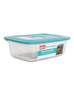 Thermoglass Realseal Oblong 1L in Clear