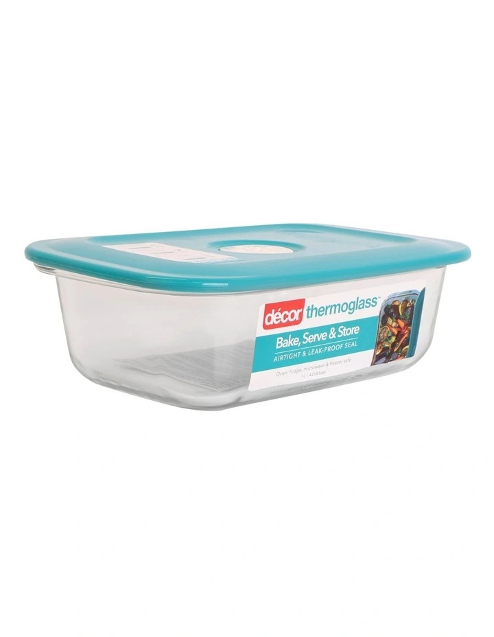 Thermoglass Realseal Oblong 1L in Clear image 1