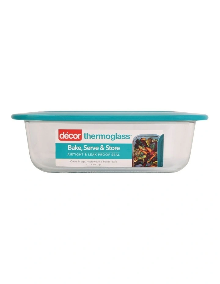 Thermoglass Realseal Oblong 1L in Clear image 2