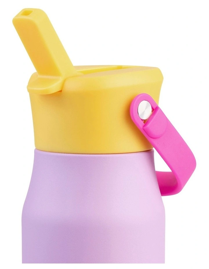 Double Wall Insulated Drink Bottle with Sipper 400ml in Multi image 7