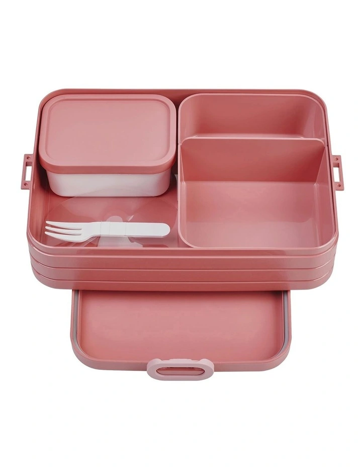 Bento Take A Break Large Lunch Box in Nordic Pink image 1