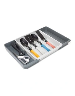 Drawer Store Expanding Utensil Tray in Multi