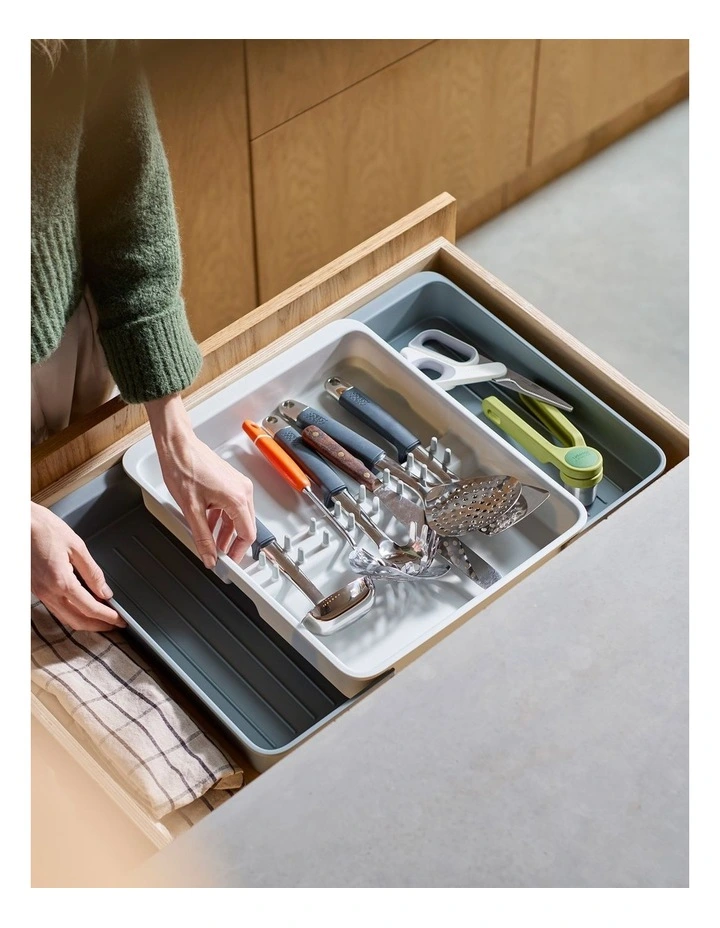 Drawer Store Expanding Utensil Tray in Multi image 2