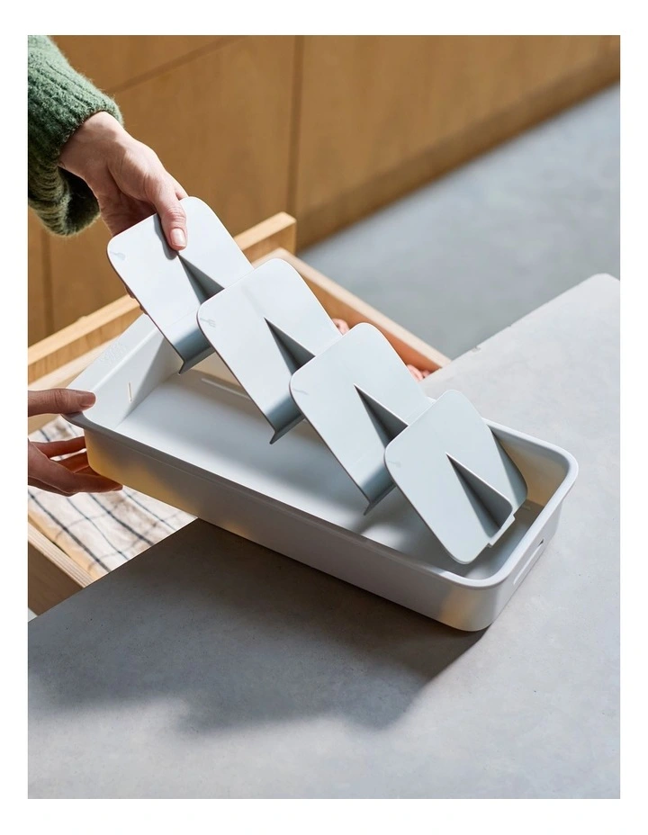 Drawer Store Tiered Cutlery Org Large in Multi image 4