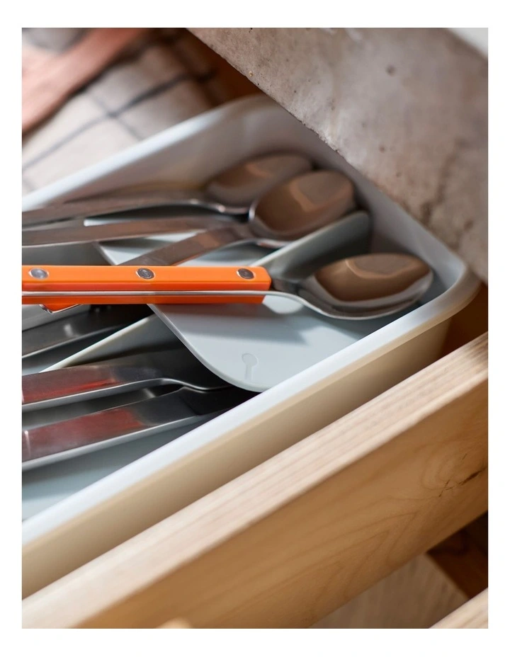 Drawer Store Tiered Cutlery Organiser in Multi image 3