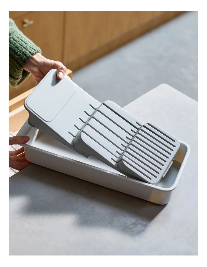 Drawer Store 2-Tier Knife Organiser in Multi image 5