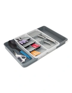DrawerStore Expanding Tray/Knife Block in Grey