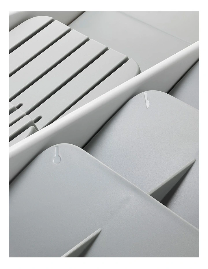 DrawerStore Expanding Tray/Knife Block in Grey image 5