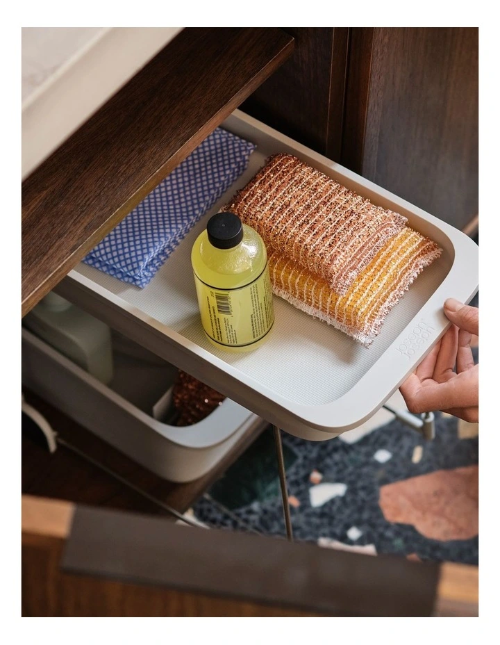 CupboardStore 2-Tier Caddy in Grey image 5