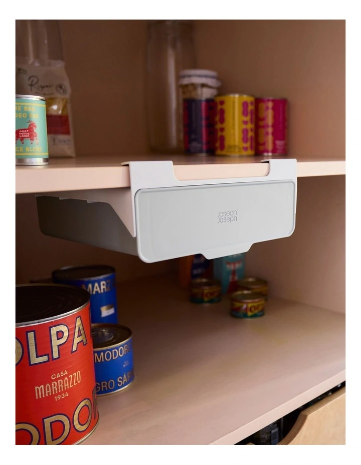 CupboardStore Under-Shelf Drawer in Grey image 2