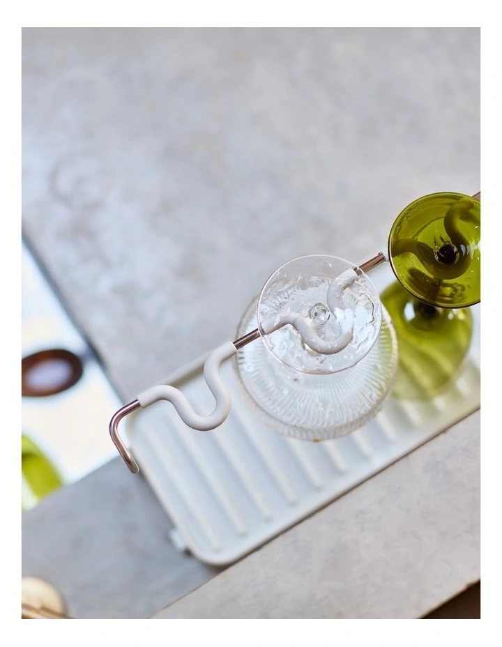 DrySmart Wine Glass Drying Rack in Grey image 5