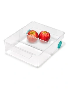 FridgeStore Extra Large Storage Caddy in Glass