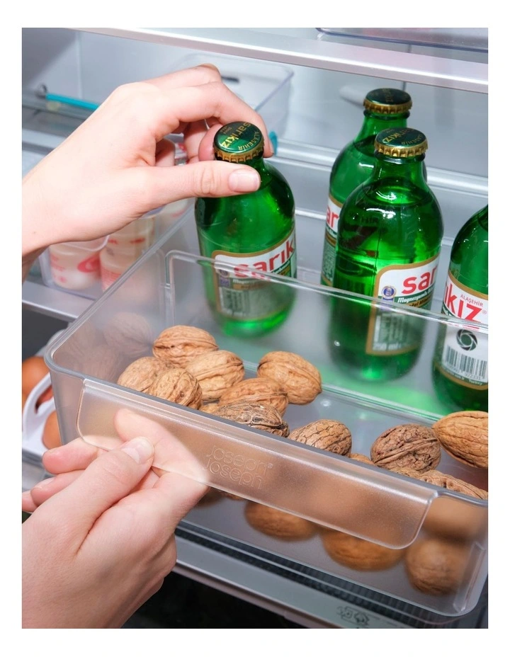 FridgeStore Extra Large Storage Caddy in Glass image 4