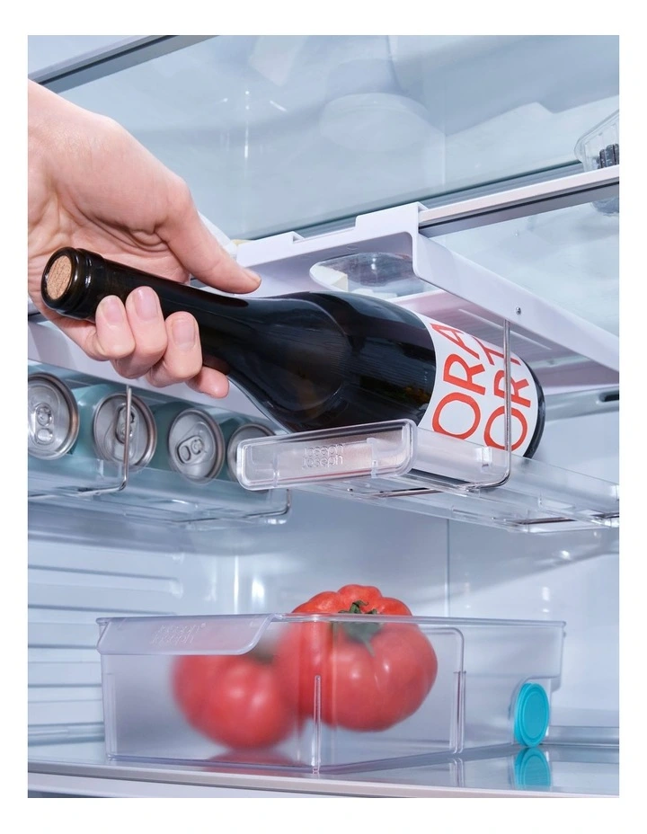 FridgeStore Under-Shelf Bottle Holder in White image 4