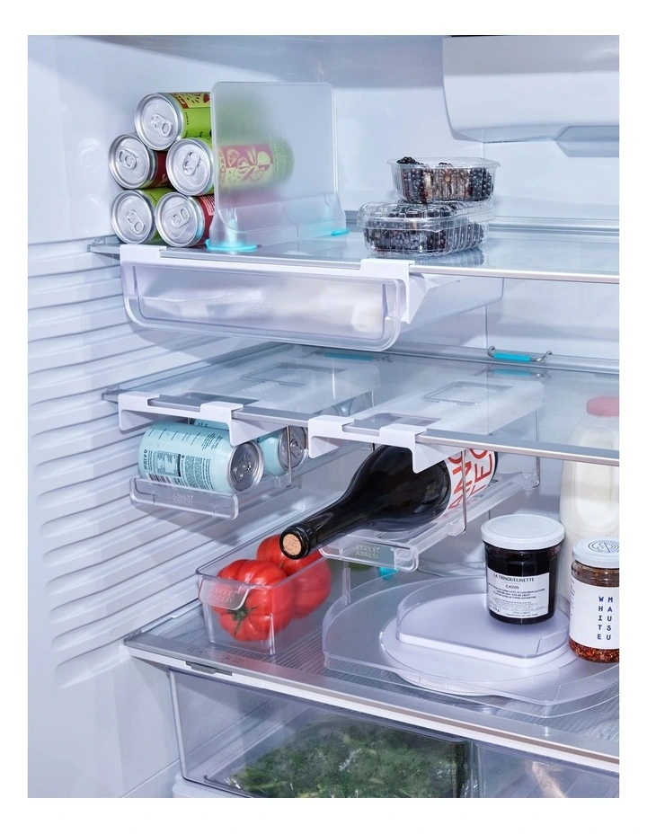 FridgeStore Under-Shelf Bottle Holder in White image 6