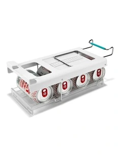 FridgeStore Under-Shelf Can Dispenser in White
