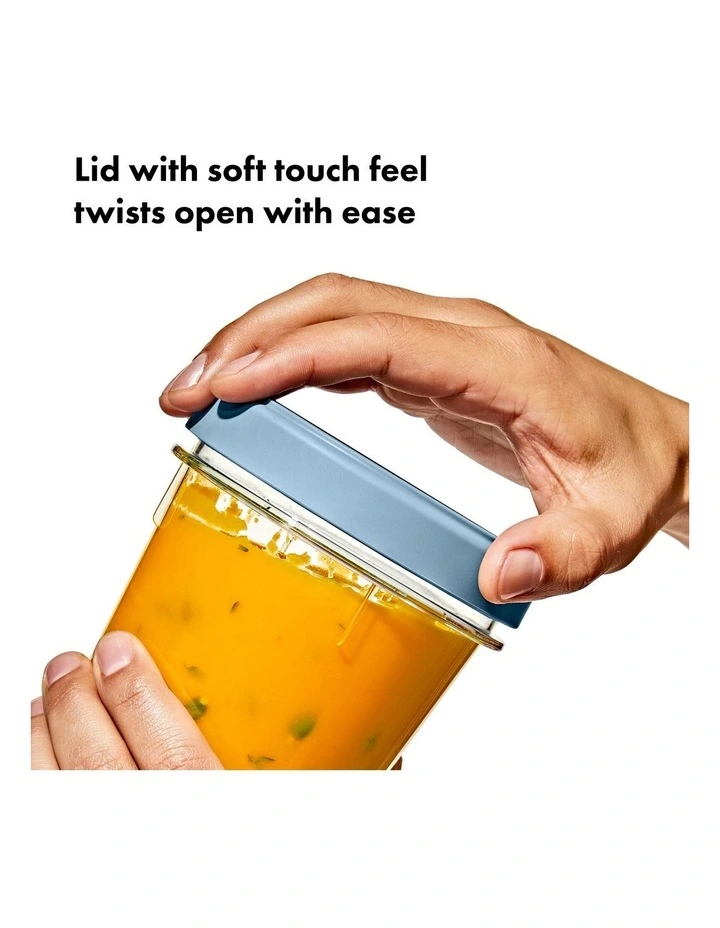 Twist & Stack Container 148ml 3 Pack in Slate image 7