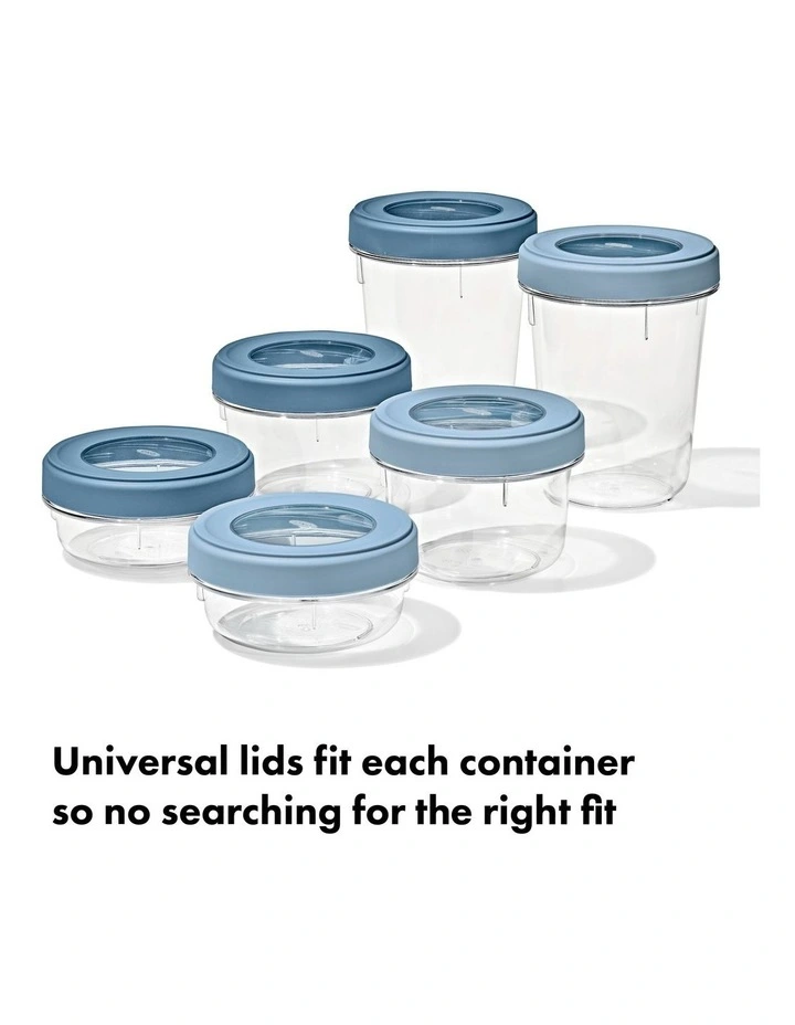 Twist & Stack Container 592ml 2 Pack in Blue image 4