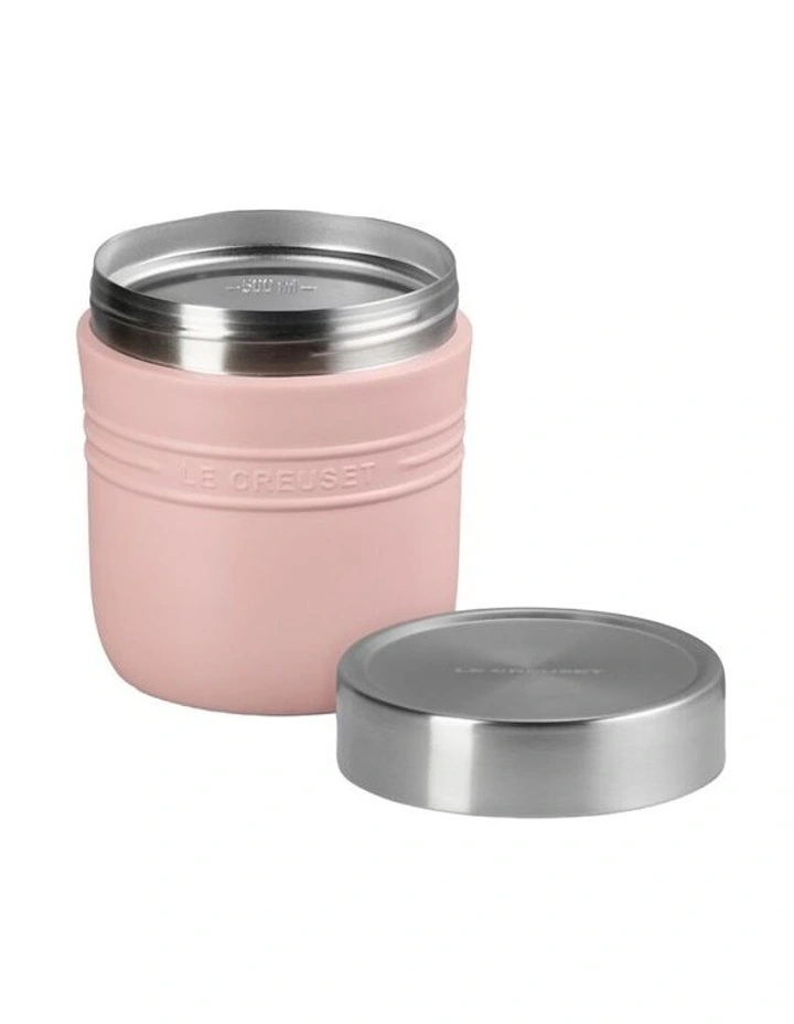 OTG Food Flask 500ml in Shell Pink image 3