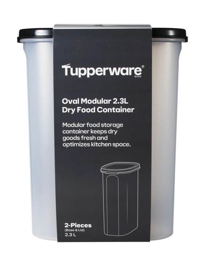 Modular Oval Dry Food Container 2.3L image 4