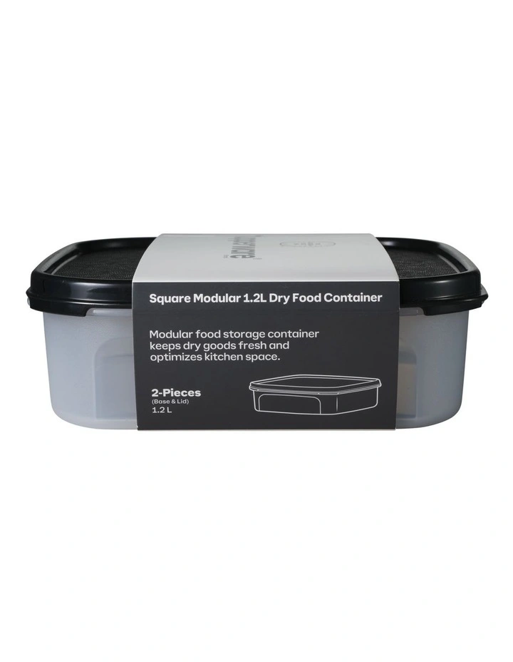 Modular Square Dry Food Container 1.2L image 4