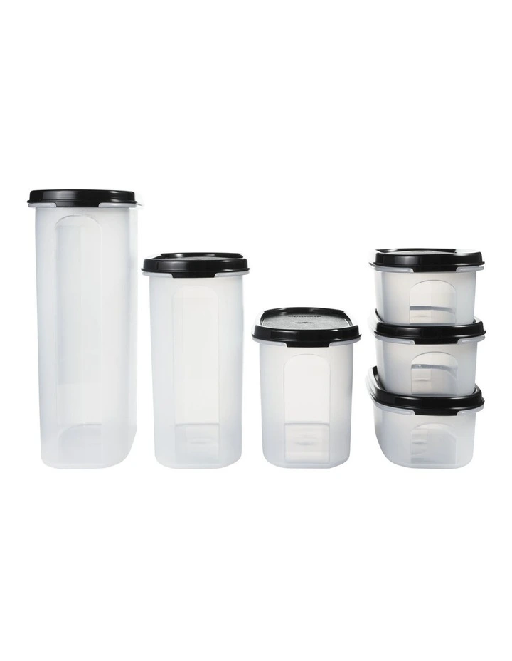 Modular Oval Dry Food Container Set of 6 Gift Boxed image 1