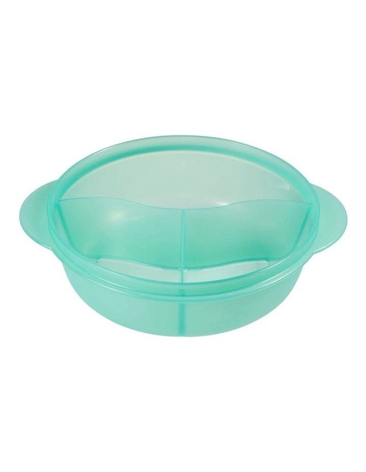 Microwavable Divided Dish 825ML Green image 2