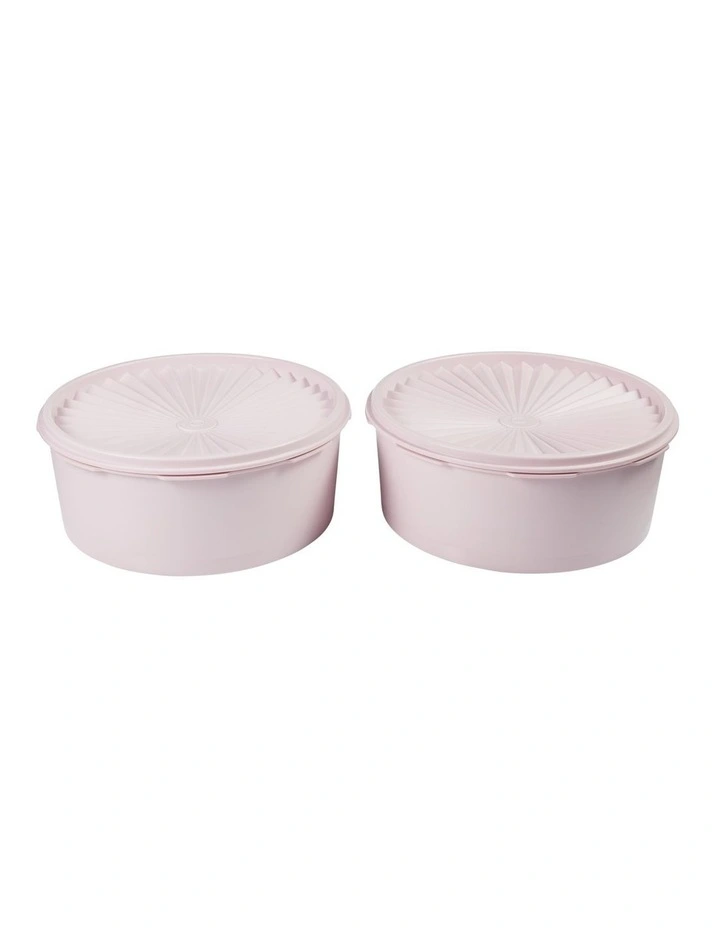 Heritage Canister Set of 2 1.8L Pink image 2