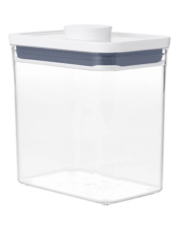 POP Container Rectangle, Short 1.6L in Clear