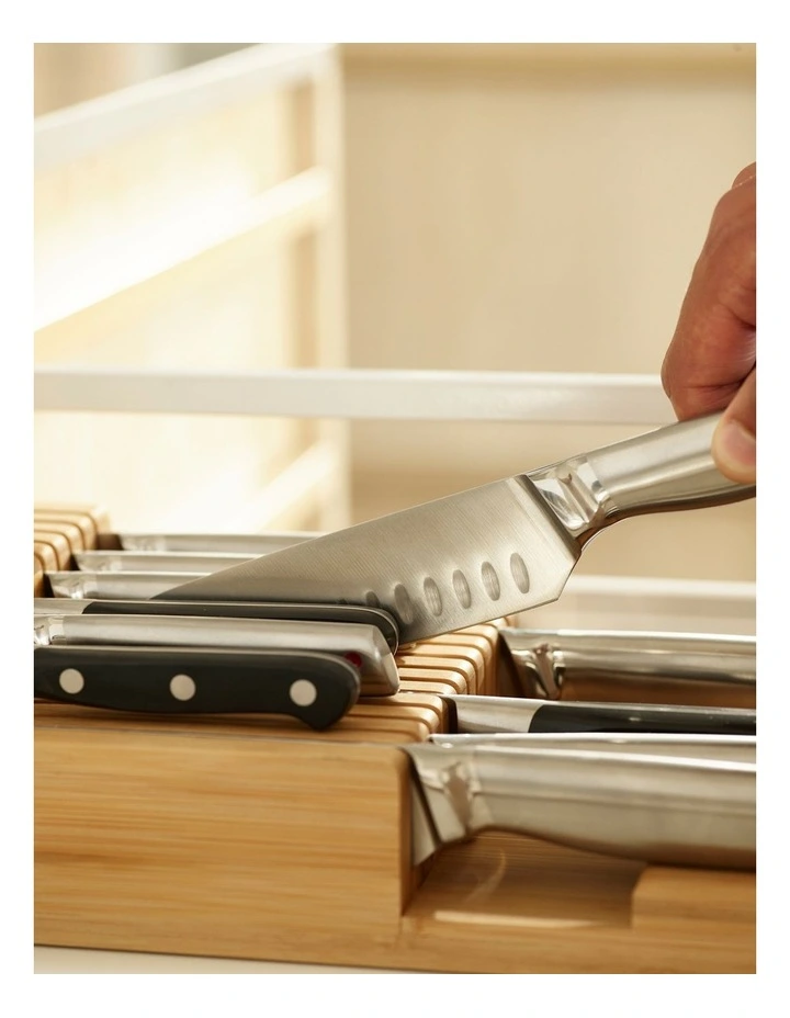 DrawerStore 2 tier Knife Org Large in Bamboo image 5