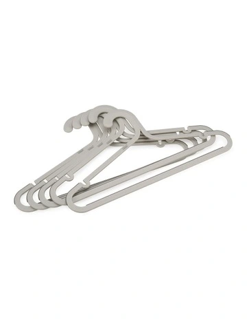 Orderly 5pc Anti-tangle Hanger St Ecru