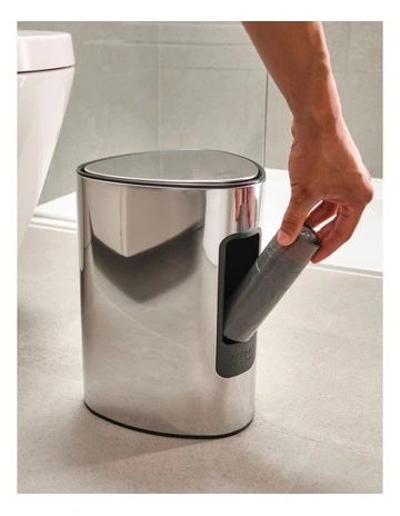 Easy Store Luxe Pedal Bin 5L in Stainless Steel