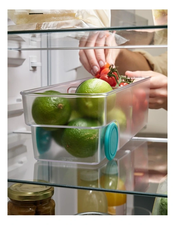 Fridge Small Storage Bin in Clear image 6