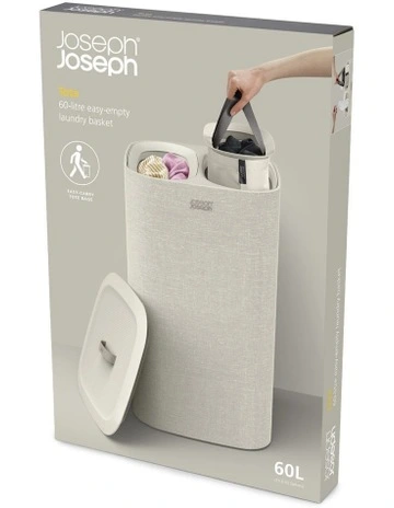 Tota Laundry Basket 60L in Ecru