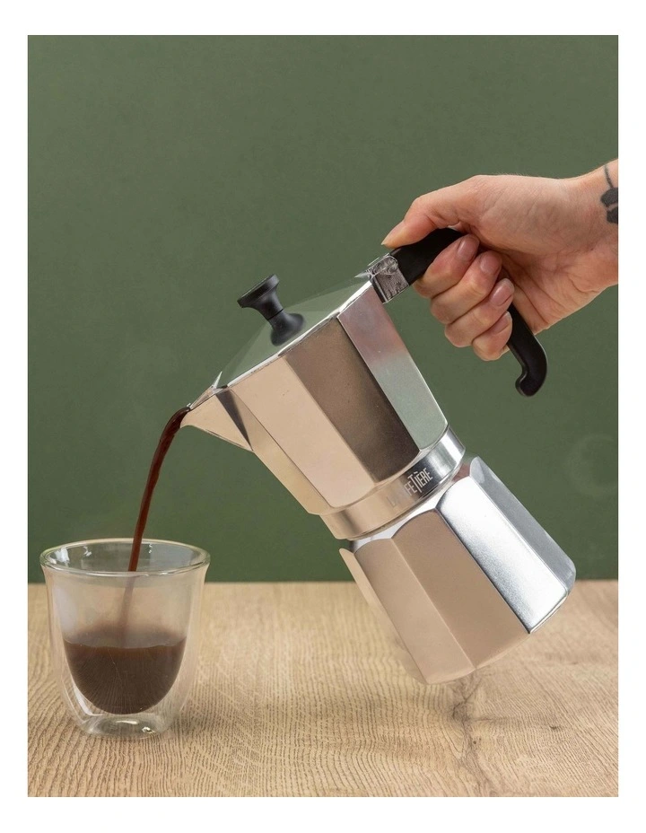 Venice Espresso Maker 9 Cup 470ml in Stainless Steel image 3