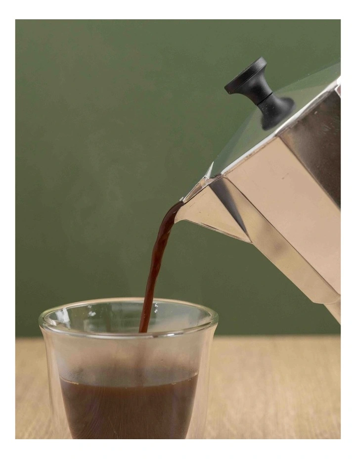 Venice Espresso Maker 9 Cup 470ml in Stainless Steel image 5
