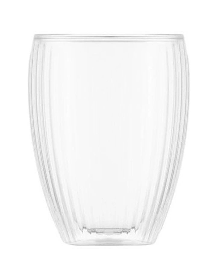 Pavina Double Wall with Ribs 320ml in Clear image 3