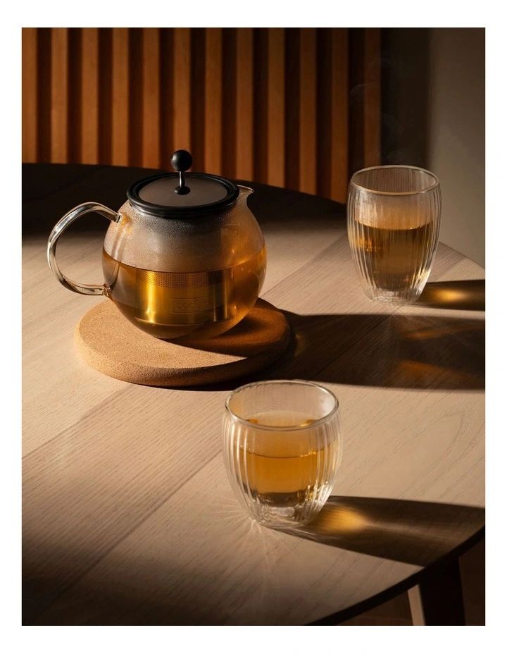 Pavina Double Wall with Ribs 320ml in Clear image 4