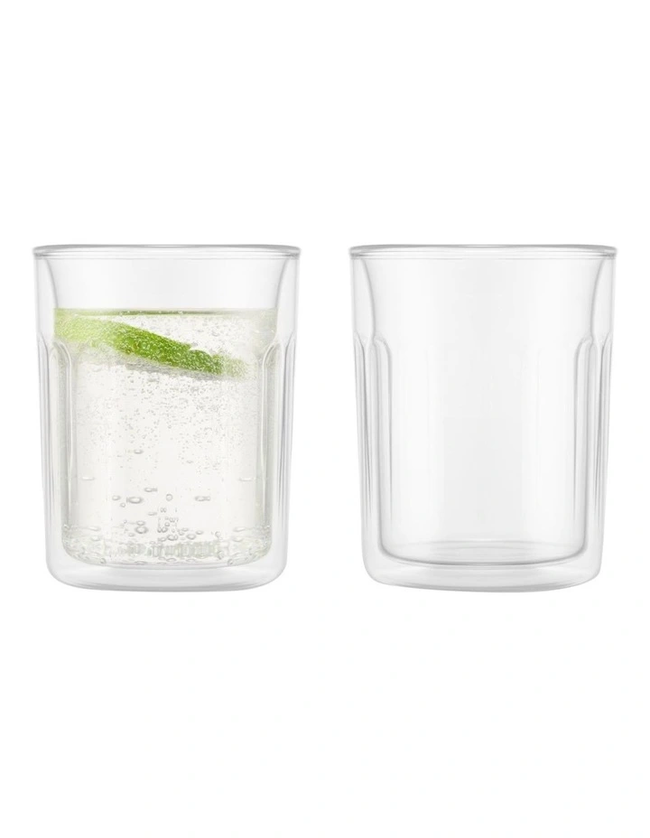 Chicago Double Wall Glasses 200ml in Clear image 1