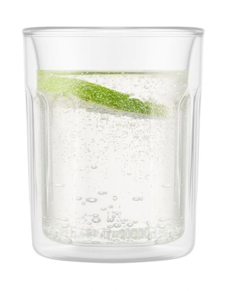 Chicago Double Wall Glasses 200ml in Clear image 2