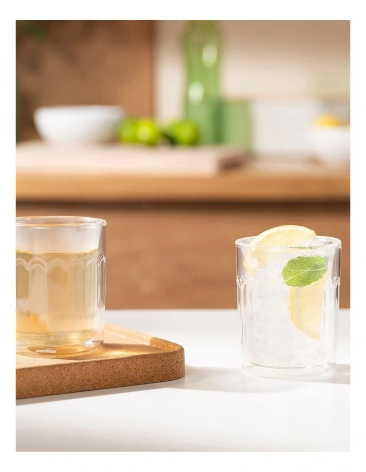 Chicago Double Wall Glasses 200ml in Clear image 4