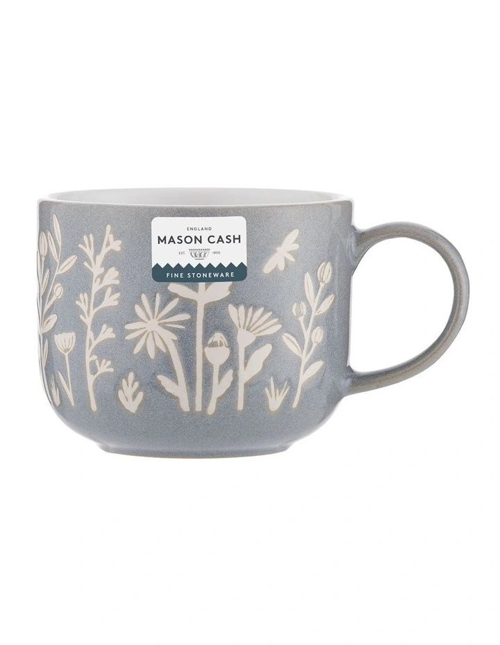 The Meadow Daisy Mug 400ml in Blue image 7
