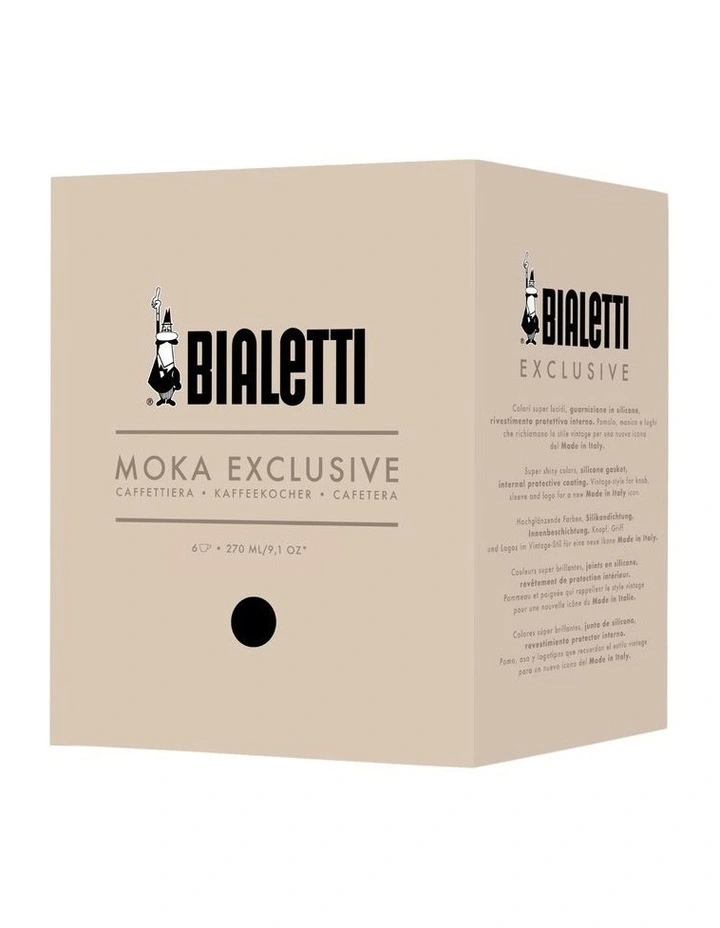 Moka Exclusive 6 Cup in Black image 2