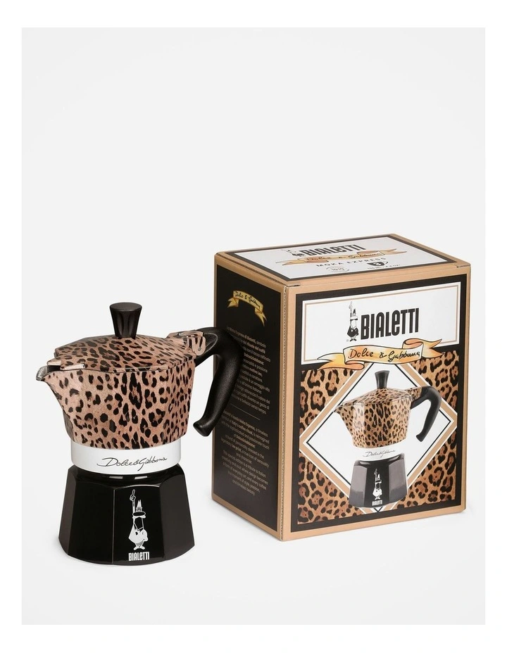 Moka Express 3 Cup D&G Leopardo image 3