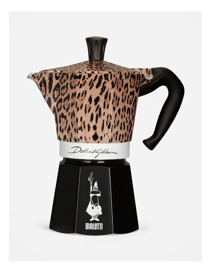 Moka Express 6 Cup D&G Leopardo image 1