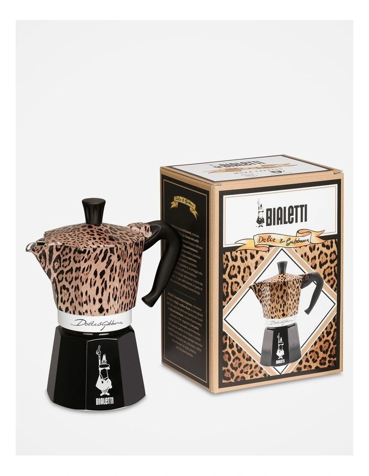 Moka Express 6 Cup D&G Leopardo image 2