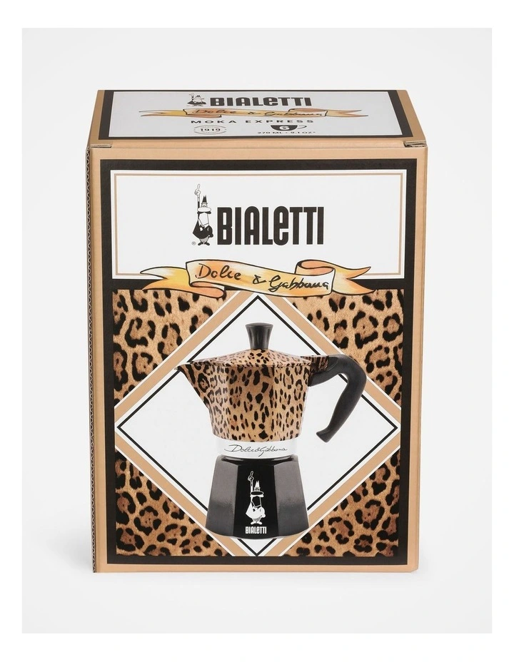 Moka Express 6 Cup D&G Leopardo image 5