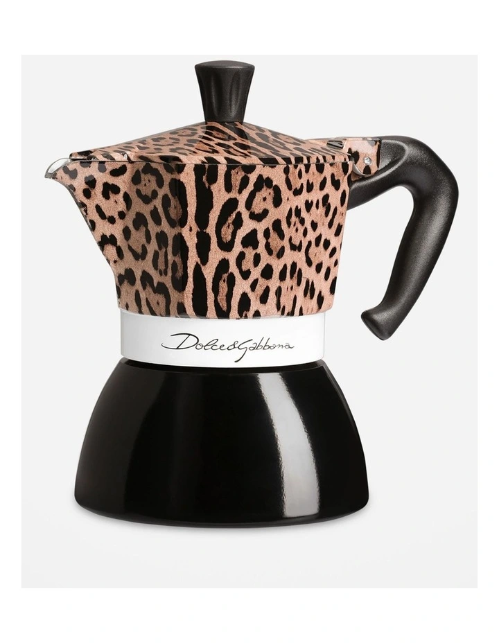 Moka Induction 4 Cup D&G Leopardo image 1