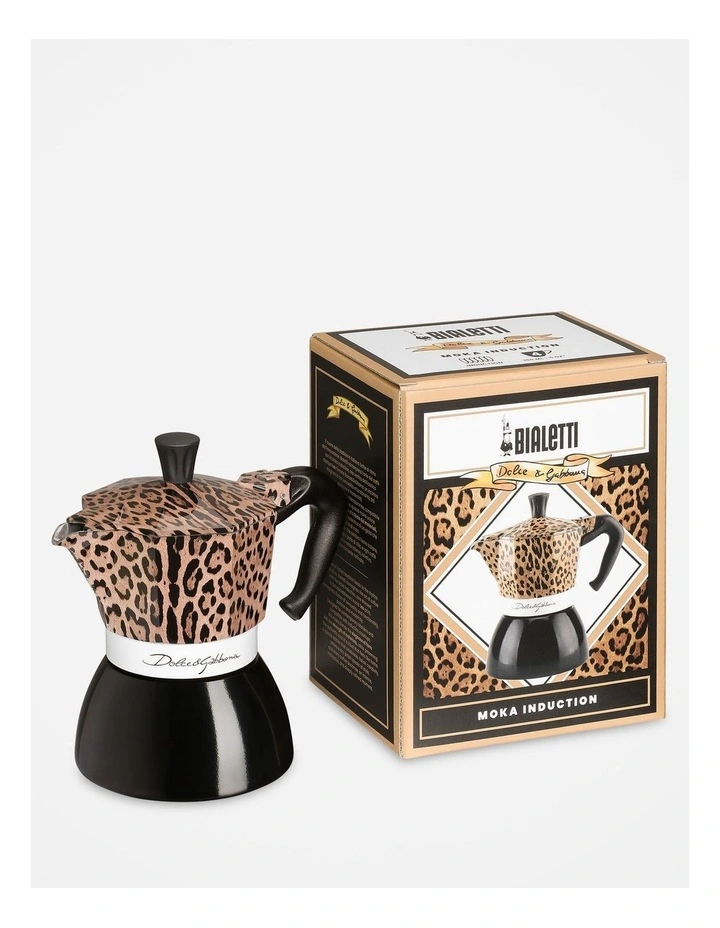 Moka Induction 4 Cup D&G Leopardo image 2