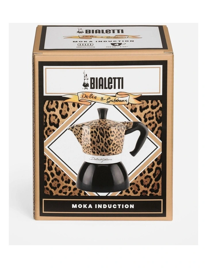Moka Induction 4 Cup D&G Leopardo image 5